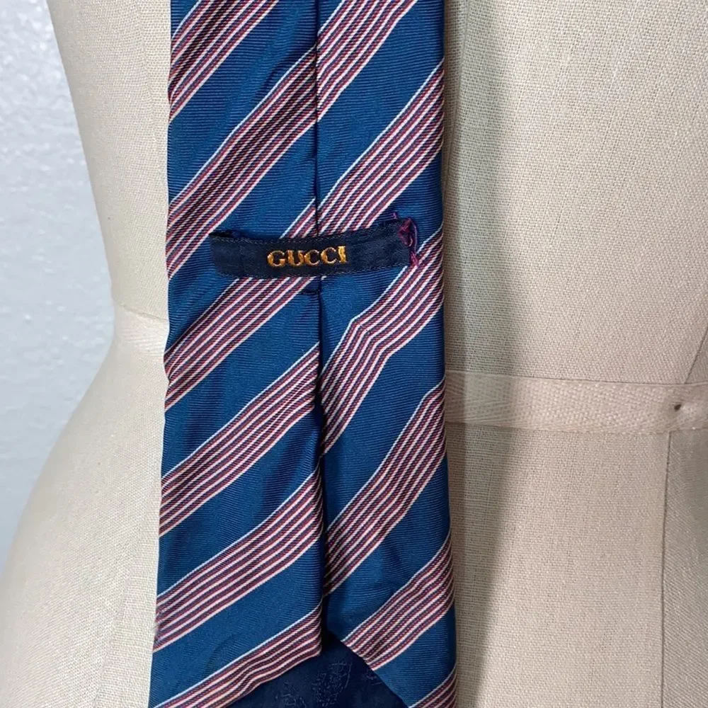 Vintage GUCCI retro stripe 60s scarf
